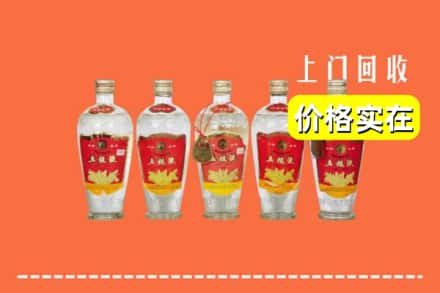 丁青县回收老五粮液
